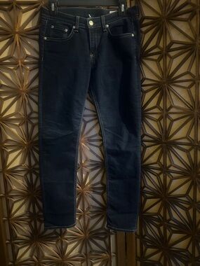 rag & bone Women's Dark Blue Ankle Capri denim Jeans size 26